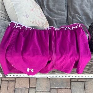 Under Armour Kids' Magenta Shorts